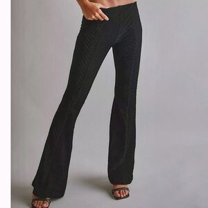 Free People Penny Pull-On Velvet Flared Pants